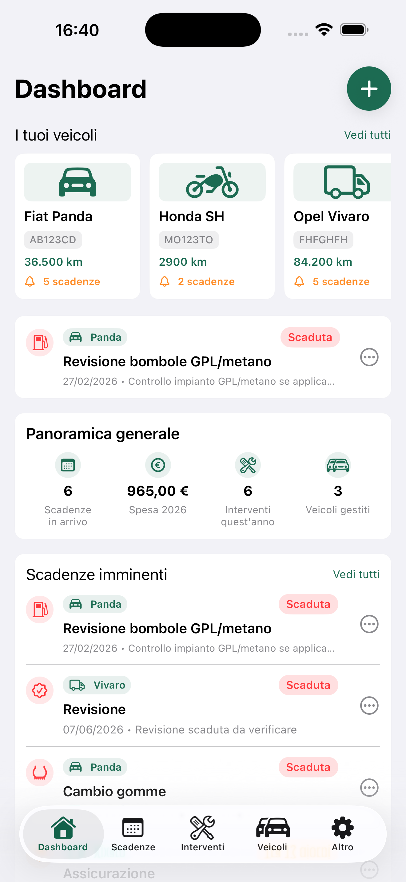 Dashboard